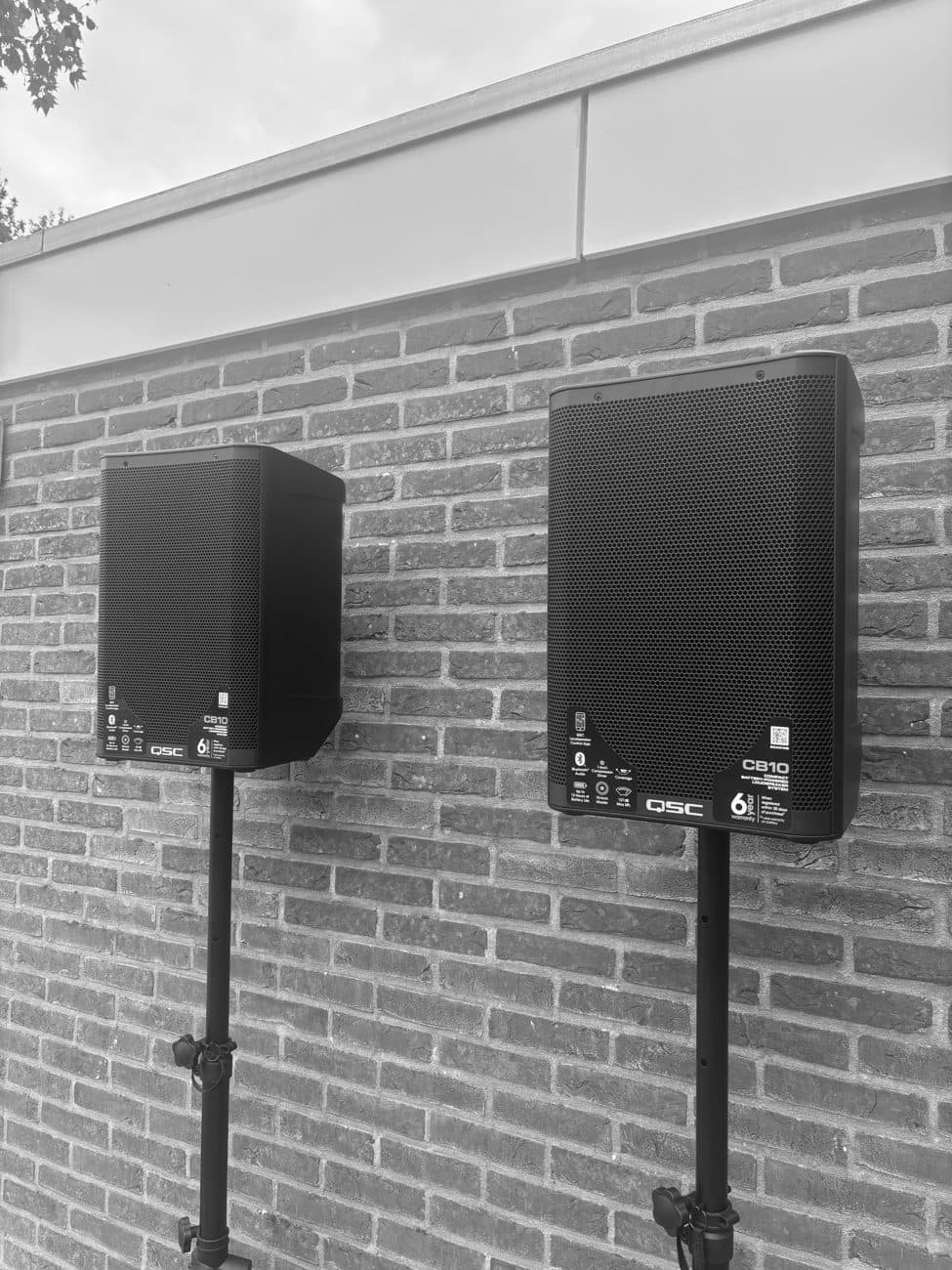 QSC CB10 Duo Set (2x accu speaker)